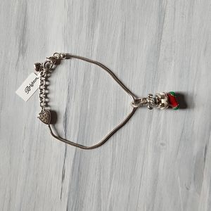 NWT brighton bracelet with dog in stocking charm